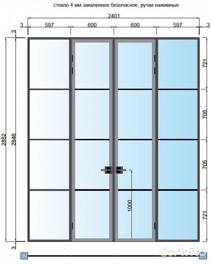 Череж по стеклу