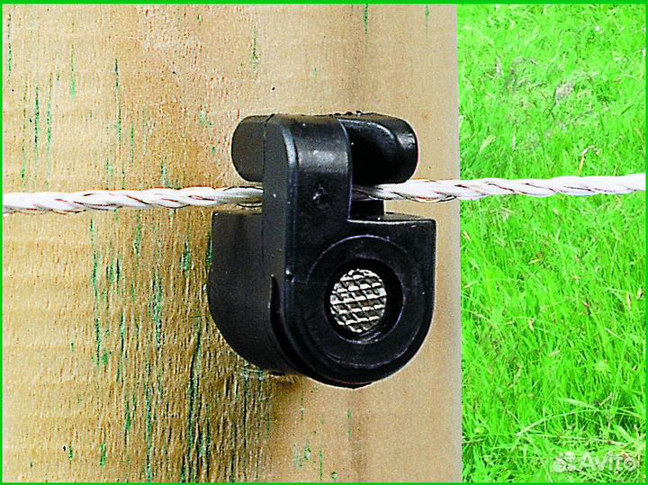 Изолятор для электропастуха под саморез / гвоздь