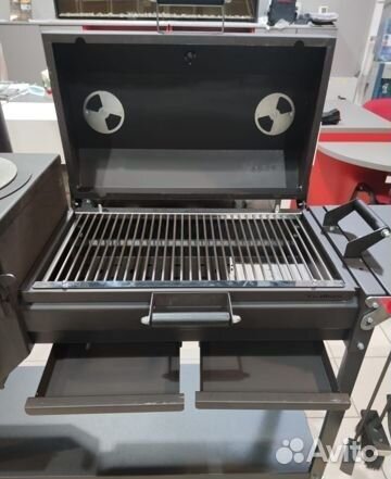 Мангал гриль барбекю + печь под казан