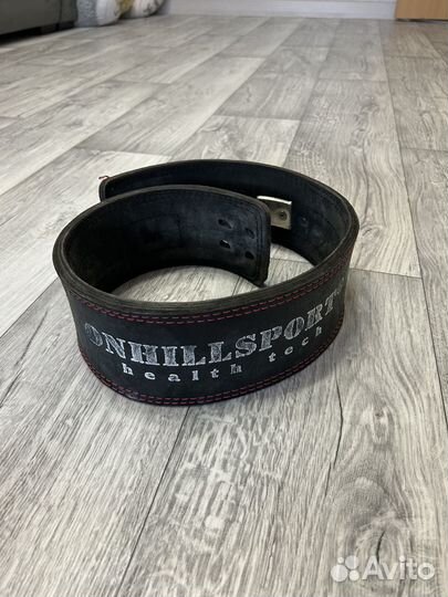 Пояс для пауэрлифтинга с карабином