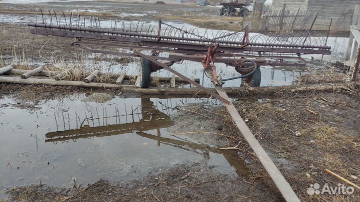 Косилка и грабли на Т-40