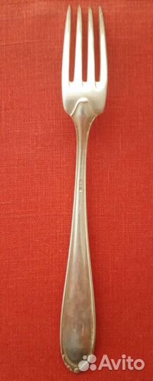 Старинные столовые приборы посеребрение