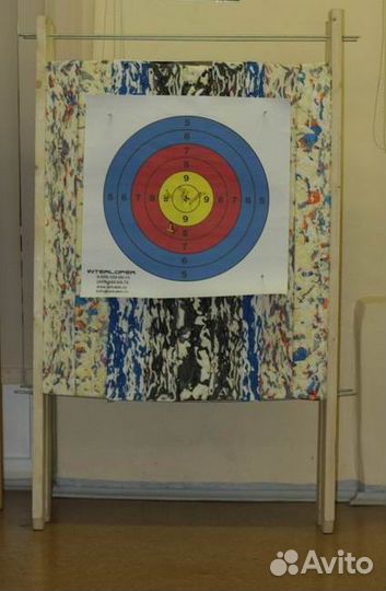 Мишень для лука из изолон -блок 1 м Х 2 толщ. 4 см