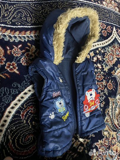 Безрукавка для мальчика