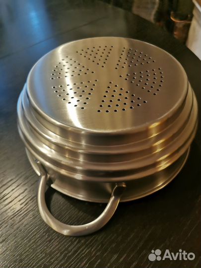 Пароварка-вставка, отл.подарок(дуршлаг Royalkuchen