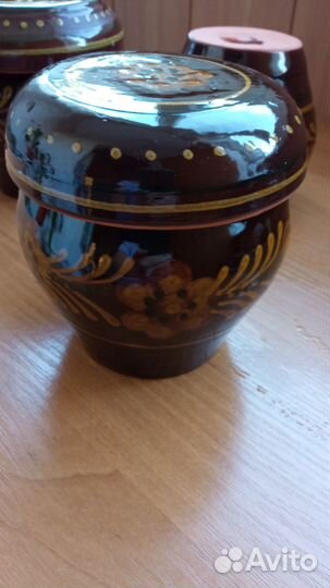 Горшок для запекания СССР 3 шт