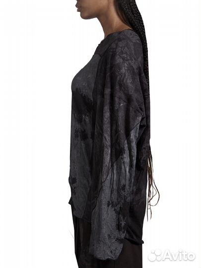 Лонгслив - Чёрная тень -M