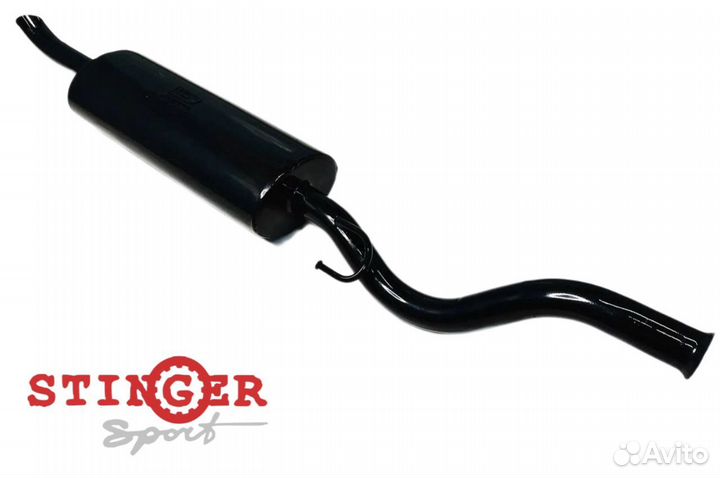 Глушитель Mute овальный Приора седан