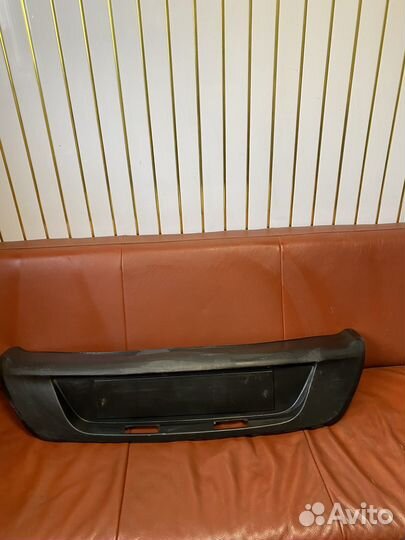 Kia rio 4 накладка заднего бампера