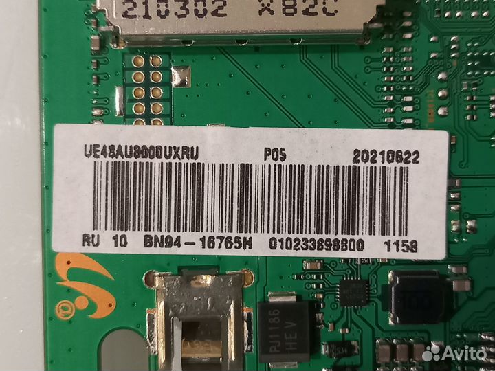 Разбор тв Samsung UE50AU8000U