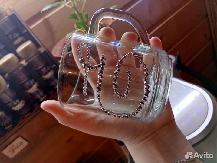 Бокалы стразами