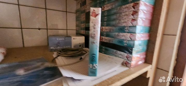 Видеокассеты vhs новые в упаковке
