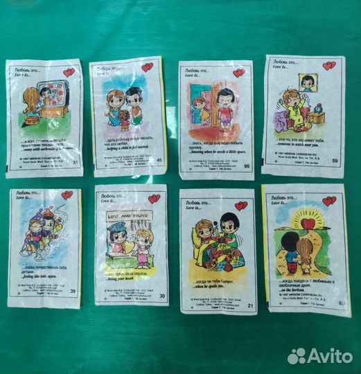 Вкладыши Love is 7 серия