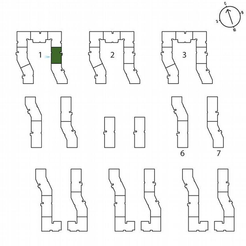 1-к. квартира, 41,5 м², 1/3 эт.