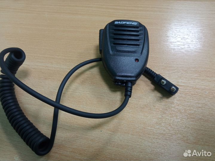 Тангента для рации Baofeng и Kenwood с индикатором