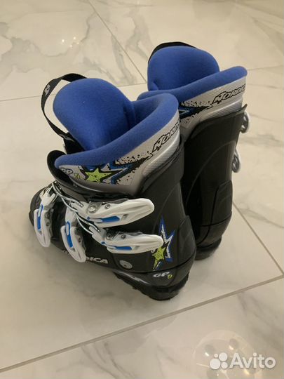 Горные лыжи детские 120 с ботинками