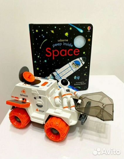 Peep inside space + игрушки