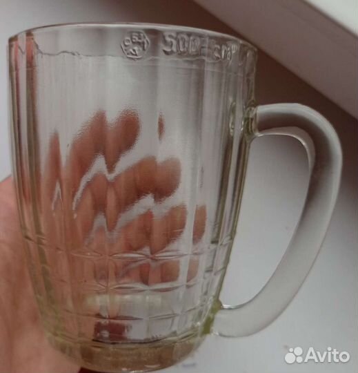 Новые пивные бокалы СССР 0,5л.(оригинал)