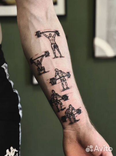 Разработка индивидуальных эскизов татуировки