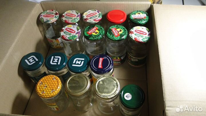 Стеклянная банка 3л 1л 0.7л 05л