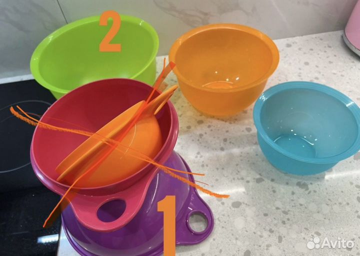 Посуда tupperware новая