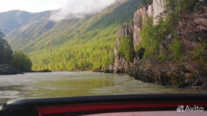 Заброска на реку Большая Сумульта на водомете