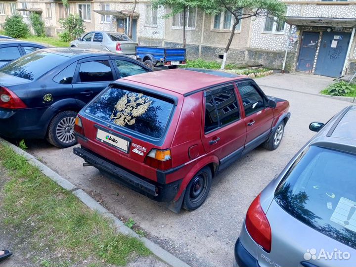 Volkswagen Golf, 1986