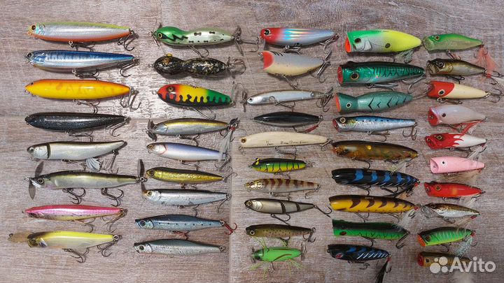 Воблеры от 65 мм, топвотеры, составники 6 фото