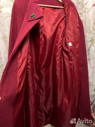 Пальто шерсть 82 проц. Р. 52