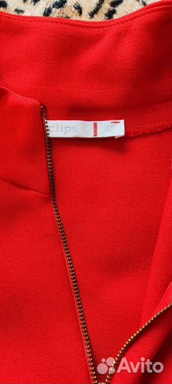 Красное платье для девушки, женщины, 46 размер