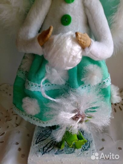 Подарок бабушке Ангел божий одуванчик ручная работ