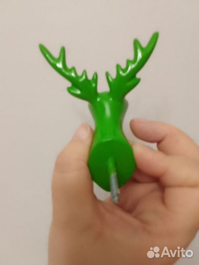 Декоративный крючок- вешалка олень