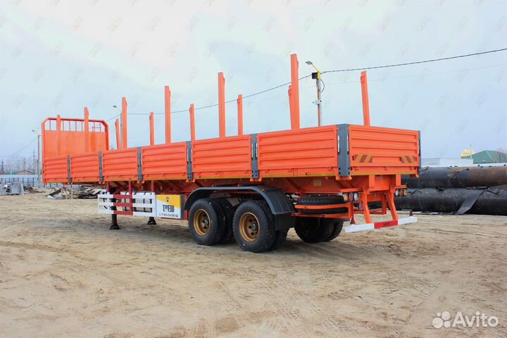 Полуприцеп бортовой AMUR LYR9500JSR, 2024