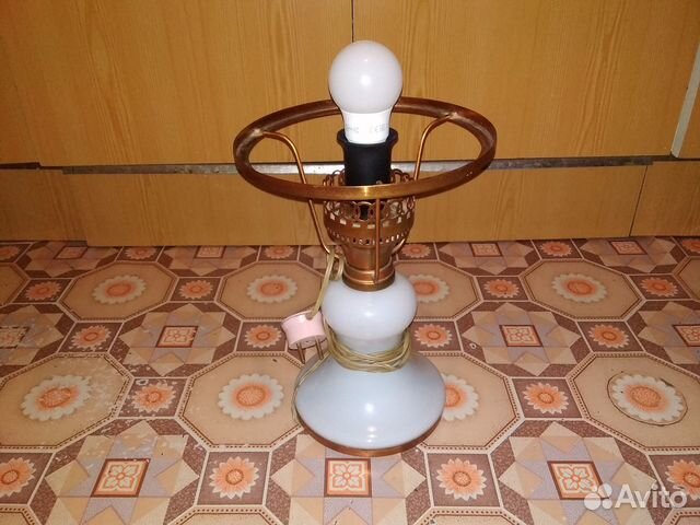 Светильник лампа настольная СССР