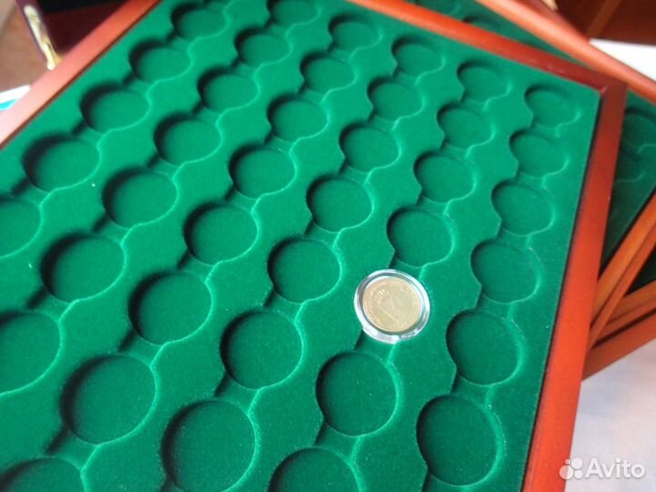 Футляр для монет РФ биметалл и гвс 4 уровня