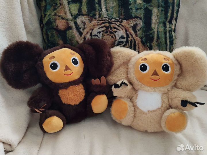 Мягкая игрушка чебурашка,паук,летучая мышка,улитка