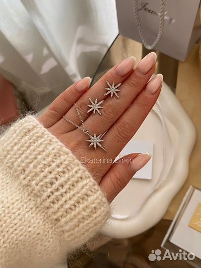 Apm monaco серьги цвет серебро подвеска