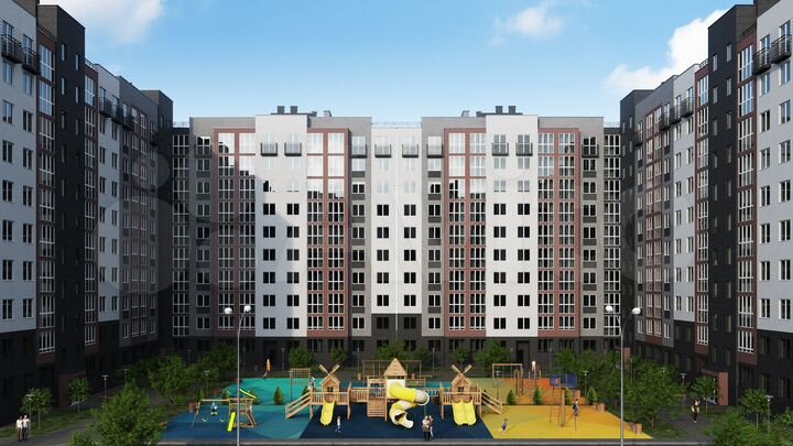 2-к. квартира, 62,5 м², 5/10 эт.