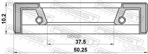 Сальник привода nissan nissan X-trail T30