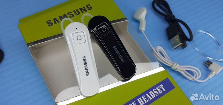 Гарнитура Samsung 2 наушника Bluetooth Hd звук