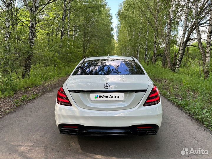 Mercedes-Benz S-класс 3.0 AT, 2018, 79 000 км