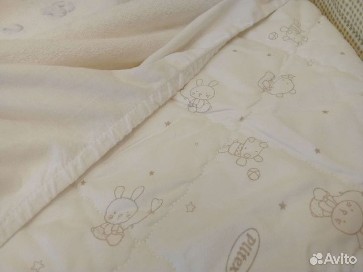 Матрас 60*120 съёмный чехол+влагостойкий в подарок