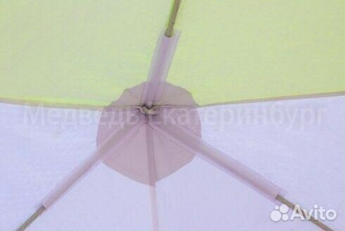 Палатка зим куб медведь h-1,9м, 2,10*2,10м, 3-х ме