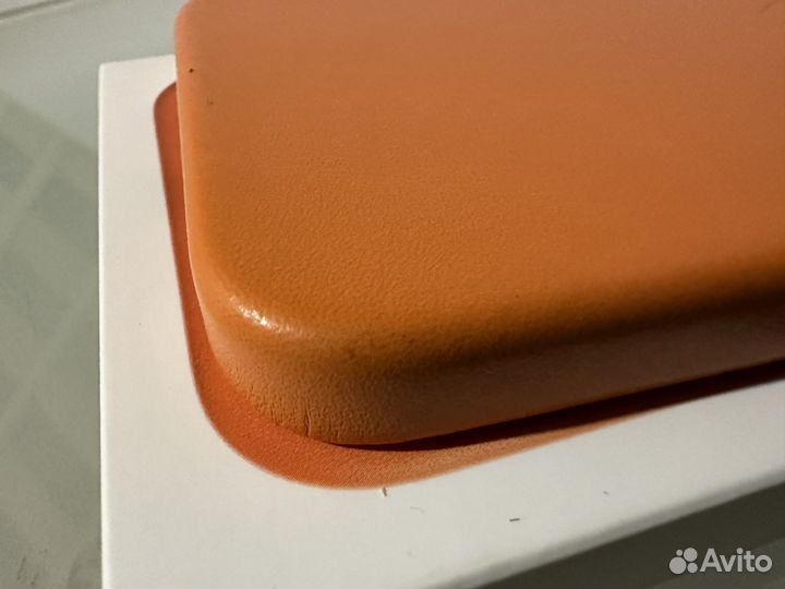 Оригинальный apple leather case iPhone 14 pro max