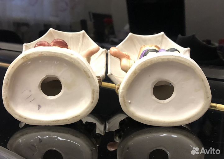 Две Фарфоровые статуэтки - дети