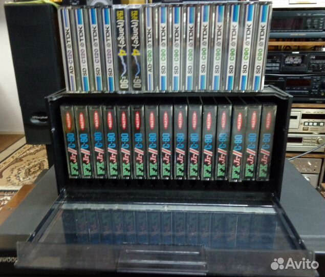 Кассеты, минидиски из Японии и винил СССР