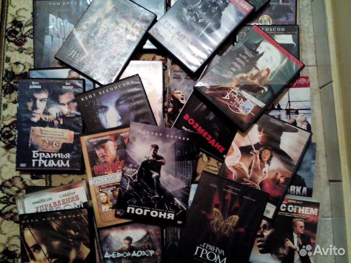 DVD фильмы набор 37 штук
