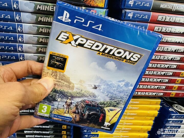 Expeditions a mudrunner game ps4 диск