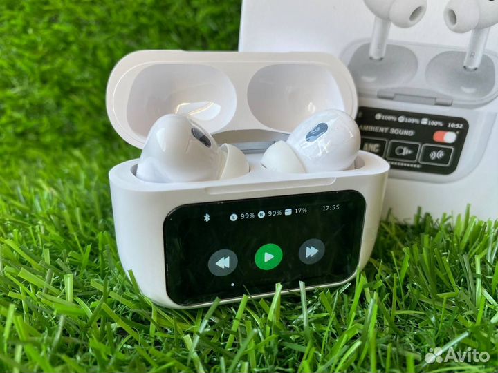 AirPods Pro 2 с сенсорным дисплеем