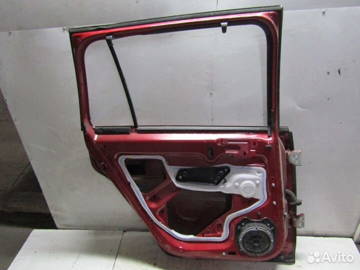 Дверь задняя Лев. Ситроен С4 Пикассо 2007г 1.6л